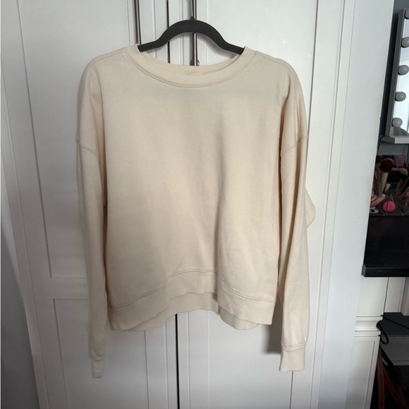 Universal Thread Crewneck Cream Beige Crewneck Sweatshirt XXL - Picture 1 of 4